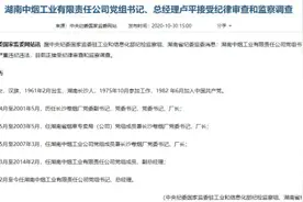千亿烟企女掌门，落马图片