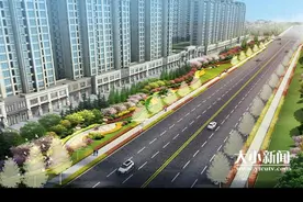 开发区上海大街东段明年7月完工 届时，上海大街直通黄河路图片