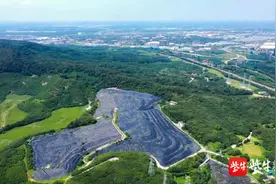 「为什么要垃圾分类」航拍南京三大垃圾填埋场图片