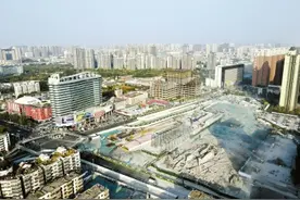 郑州中科大厦爆破 老科技市场原址将建高208米的地标建筑图片