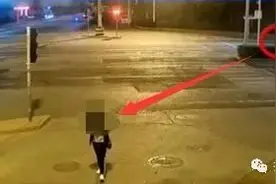 凌晨两点，济南一女子遭陌生男尾随，结果让人后怕…图片