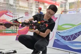 广东举办职业院校低空无人机技能与应用竞赛图片