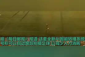 AI摄像误认裁判光头为足球，网友：看了个寂寞图片