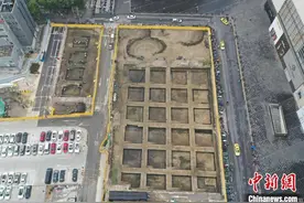 南京“最贵商场”旁挖开2000余平方米考古区 曾发现六朝笑佛图片