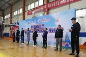 潍坊市第十届全民健身运动会摔跤比赛落幕图片