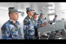 8天7夜，他们在东海某海域火力全开图片