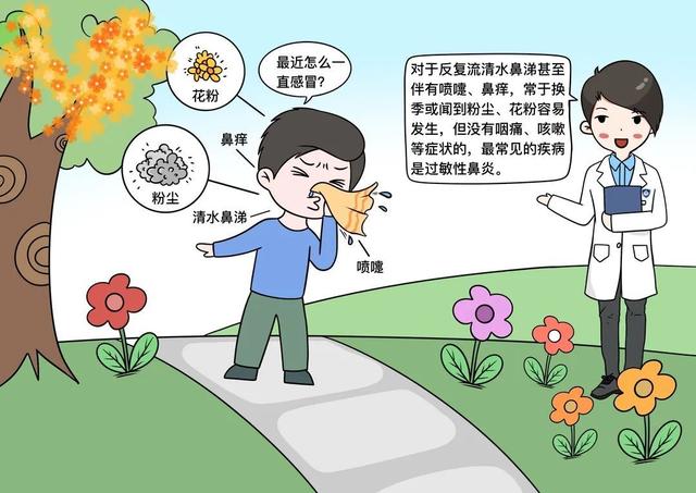 经常流清水鼻涕一定是感冒了？鼻涕多了咽下去也没事？