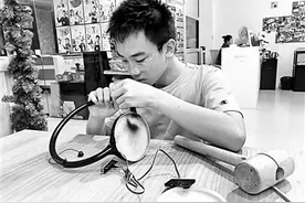 初二男生为患病外婆发明“认人神器”图片