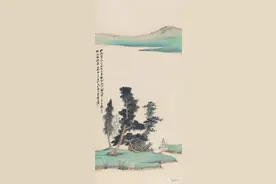 名家笔下的策杖高士：竹杖芒鞋轻胜马，一蓑烟雨任平生图片