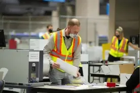 美国大选当日美股大涨 背后暗藏漩涡：两党撕裂严重图片