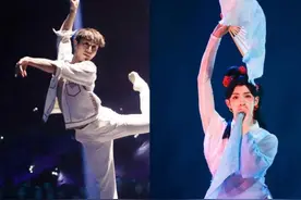 高手过招，冲破极限，舞者张翰女装回溯反串艺人的一生图片