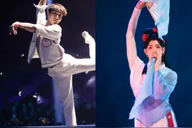 高手过招，冲破极限，舞者张翰女装回溯反串艺人的一生图片