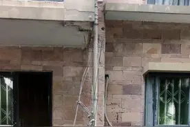 成都一小区立柱被拆除，致阳台“悬空”物业：并非承重柱，存在安全隐患图片