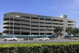 北京南站泊车不再难！立体停车楼本月完工 共400个车位图片