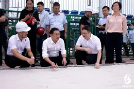 亚沙会丨周俊一行调研三亚亚沙会场馆建设 现场办公扫除项目推进障碍图片