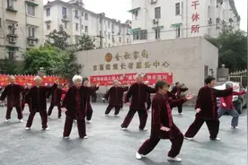 百岁老人、清华学霸坚持运动养老，杭州这支夕阳太极拳武术队，还收获不少迷弟迷妹图片
