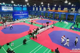 旋风飞踢 龙虎少年 2020年河北省青少年跆拳道锦标赛今日开赛图片