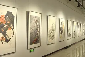 52秒｜全国书画名家邀请展在威海南海新区举行视频封面
