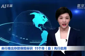 AI合成主播丨央行推出存款保险标识  11个市（县）先行启用视频封面
