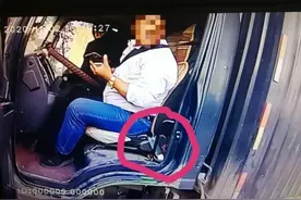 安全带=生命带！系安全带“投机取巧”，应付检查却忘了安全图片