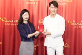上海杜莎夫人蜡像馆迎来新明星——知名艺人吴尊图片