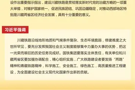 ［时政］习近平对川藏铁路开工建设作出重要指示强调，发扬“两路”精神和青藏铁路精神，高质量推进工程建设图片