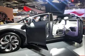 带您逛进博会｜车灯会眨眼，人脸识别可开车门 国产豪华电动汽车产自江苏图片