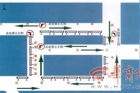 西安泾河工业园这些路段已半幅围挡 过往车辆请注意绕行图片