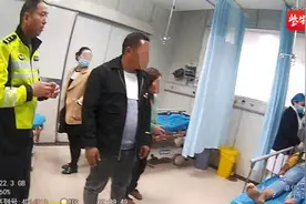 儿媳因与婆婆斗嘴一怒喝下农药，为救治交警紧急开道图片