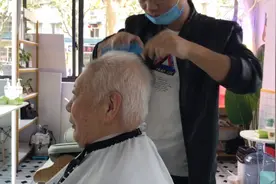 不洗头，不推销，不讲废话！零陵路上的这家纯剪店有点酷图片