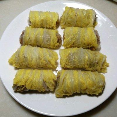 白菜猪肉卷，全家都爱吃！方便又好做