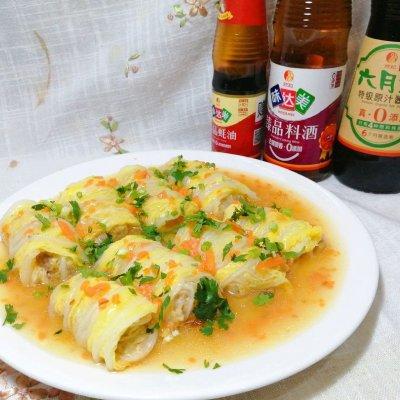 白菜猪肉卷，全家都爱吃！方便又好做