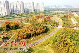 洛阳甘泉河湿地景色宜人图片