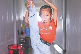 8周岁的假肢女孩舞出精彩 曾登央视《越战越勇》图片