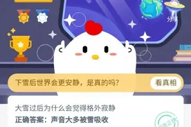 大雪过后为什么会觉得格外寂静？天冷没人出门还是声音大多被雪吸收图片
