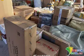 高校开设校园快递专线免费为学生搬运双十一快递图片