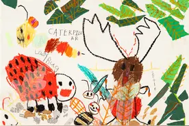 孩子的想象力有多丰富？来看这个插画展上小画家们的作品图片