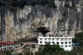 父子违建山庄和酒窖破坏喀斯特溶洞 甚至加剧了当地洪灾破坏力图片