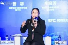 建设银行李晓芳：建行运用金融科技构建普惠金融新模式，取得良好发展实效图片