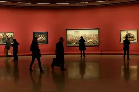 画家高潮首办个展 30件作品捐赠中国美术馆图片