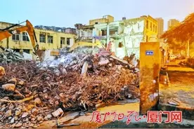 22天完成100%拆平 湖里东部旧村整村改造蔡塘片区古地石社完成整村拆平，再创纪录图片