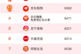 京喜"双11"反超拼多多问鼎小程序电商榜 最大赢家是腾讯图片