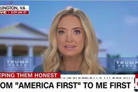 拒绝正面回答问题，麦克纳尼回“那是白宫该考虑的”，CNN主播惊呆：她可是白宫发言人图片