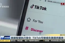 美国暂缓执行禁令  TikTok可继续在美提供服务视频封面