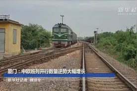厦门：中欧班列开行数量逆势大幅增长视频封面