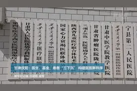 甘肃庆阳：医生、基金、患者“三下沉” 构建就医新秩序视频封面