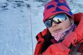 陕西“南北坡双登珠峰”第一人马英攀登西藏雪峰图片