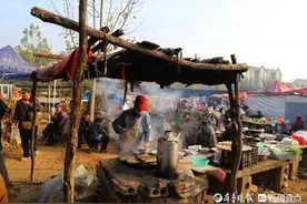 沂蒙民俗，热热闹闹赶山会咯图片