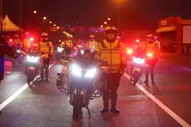 帅气！北京铁骑交警正式着新式警用骑行服亮相图片