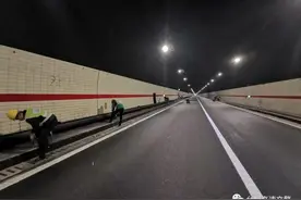 今晚起，甬台温高速猫狸岭隧道群将连续5晚断流施工图片